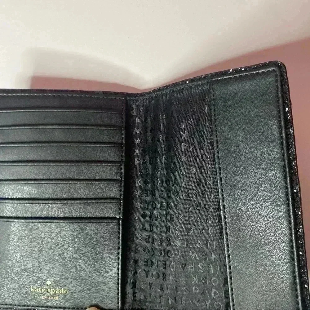 Kate Spade Black Passport Holder